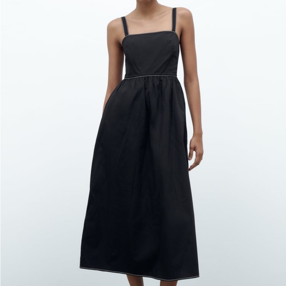 NWT ZARA COTTON DRESS SZ XS
